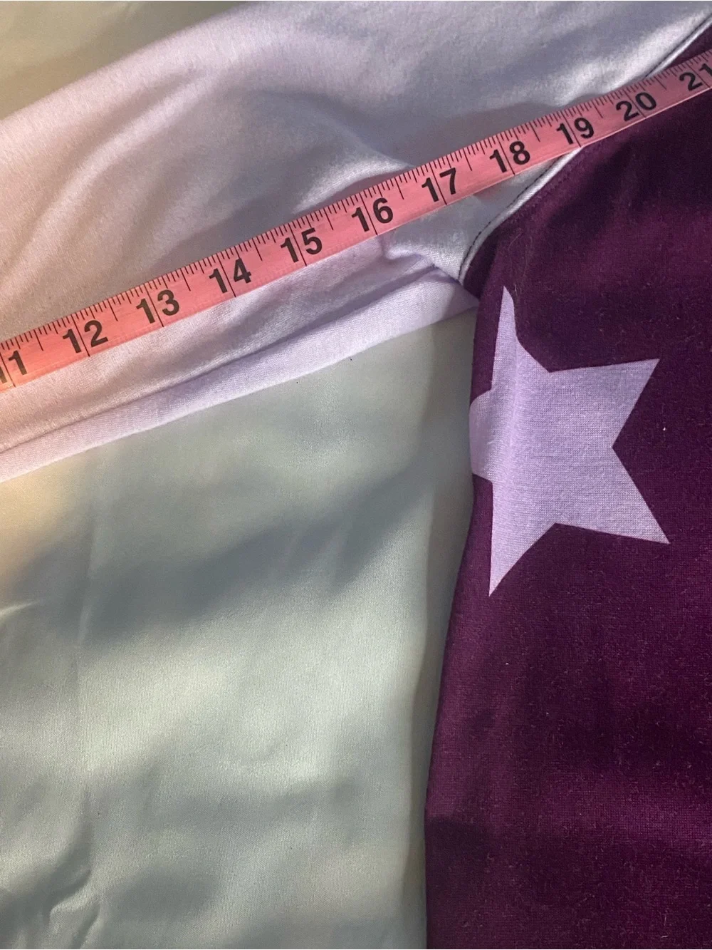 Kids Star Raglan Nightgown - Purple/Pink